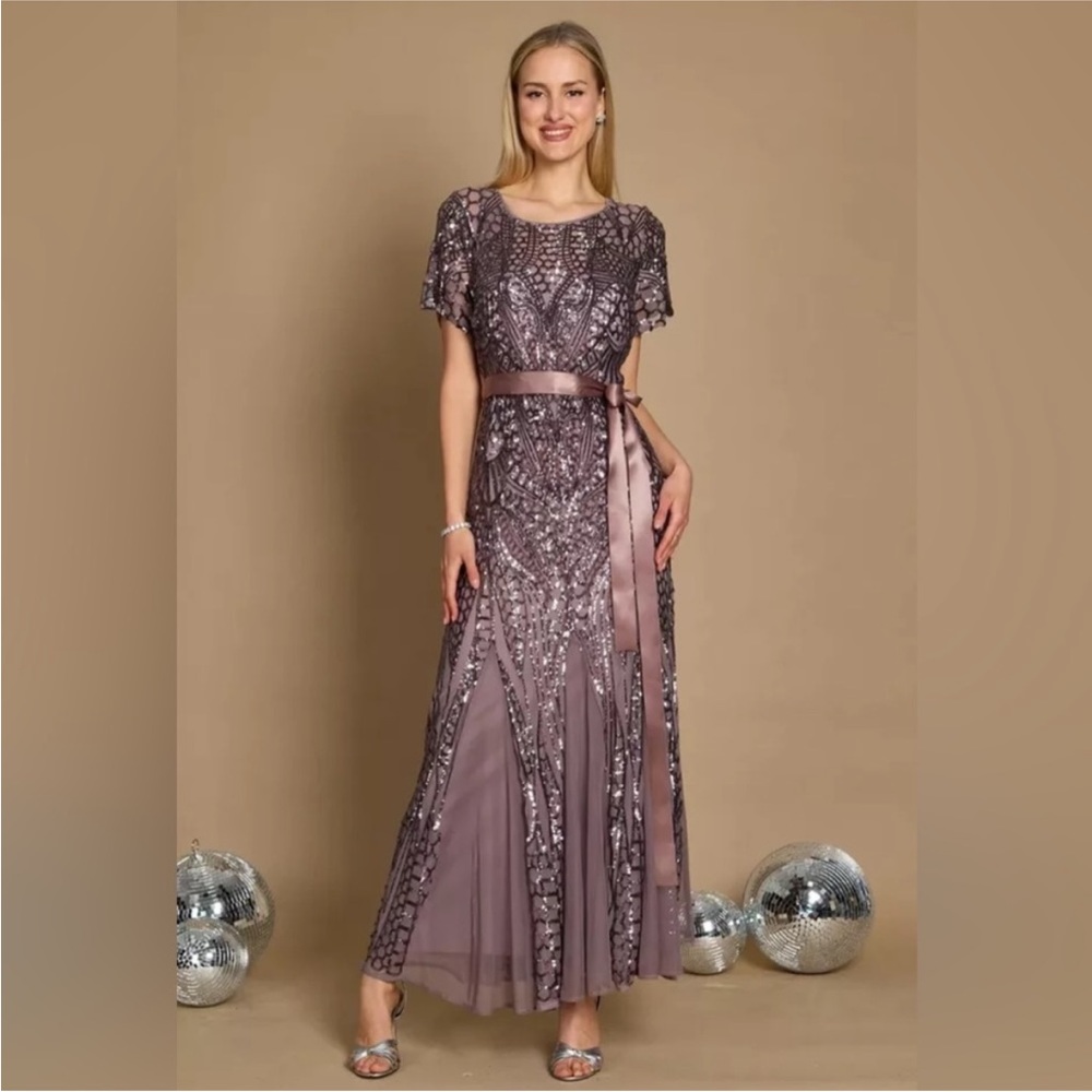 R&M Richard’s formal dress Mother of the Bride, Wedding guest size 14 Dark Rose